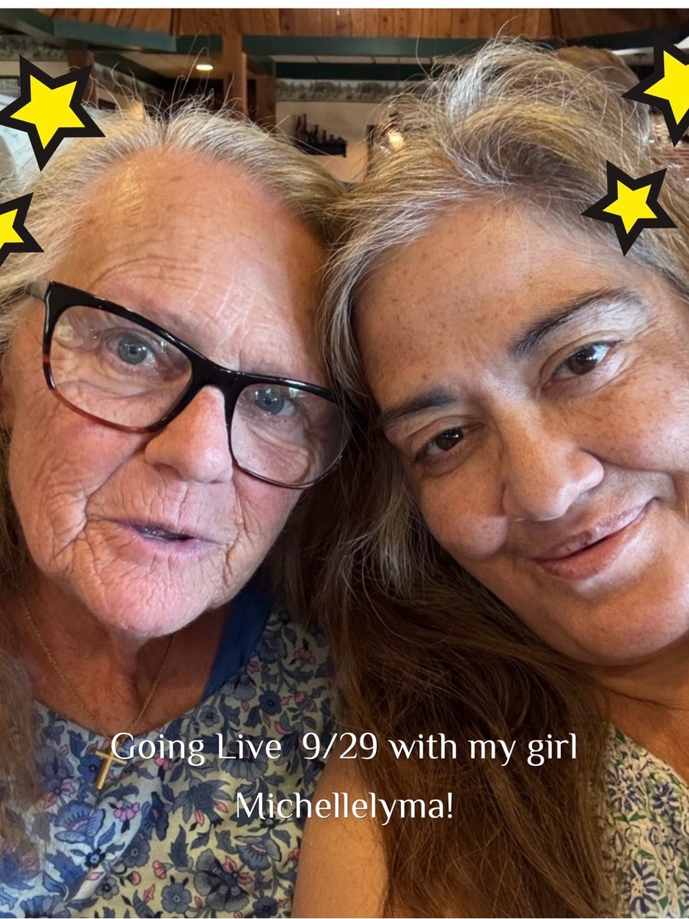 Going live for a special day with @michellelyma517